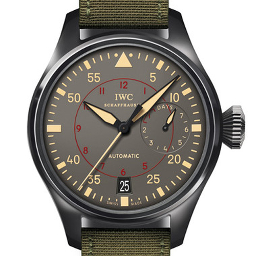 AIWC010 一比一复刻 万国 飞行员系列 男 全自动械表 夜光 日历 储能指示.