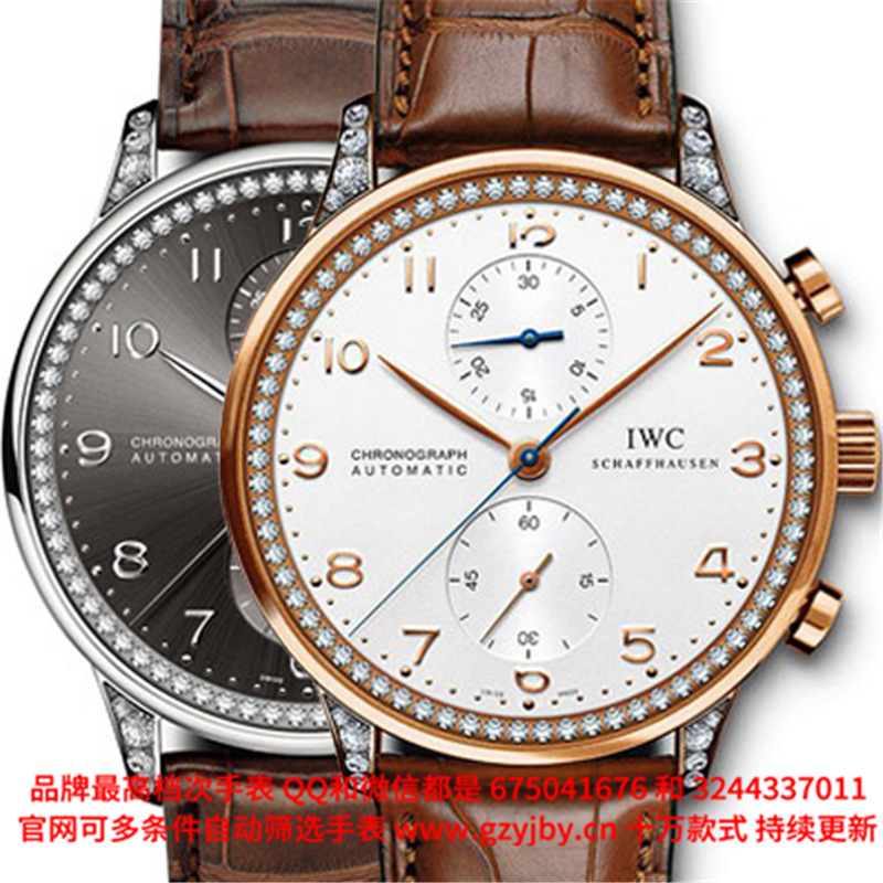 AIWC029 一比一复刻 万国 葡萄牙系列 V7女款葡计 男女 全自动械表 跑秒计时.