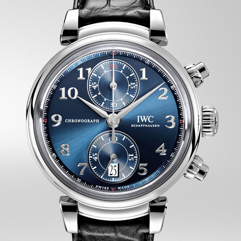 AIWC058 一比一复刻 万国 达文西系列 劳伦斯特别版计时全自动械腕表 日历 跑秒计时.